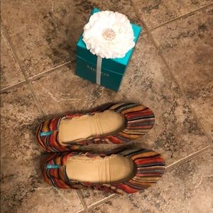Vegan Sunset Tieks, size 8, gently used.